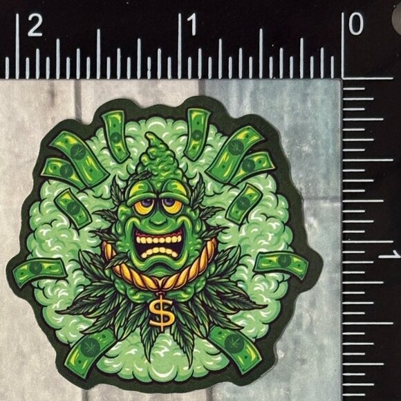 🌀10/$10🌀 Psychedelic 420 Reusable Waterproof Vinyl Sticker Decal - Picture 1 of 1